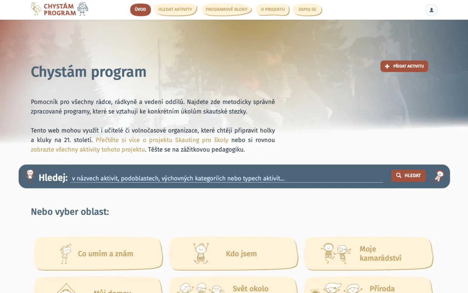Chystám program